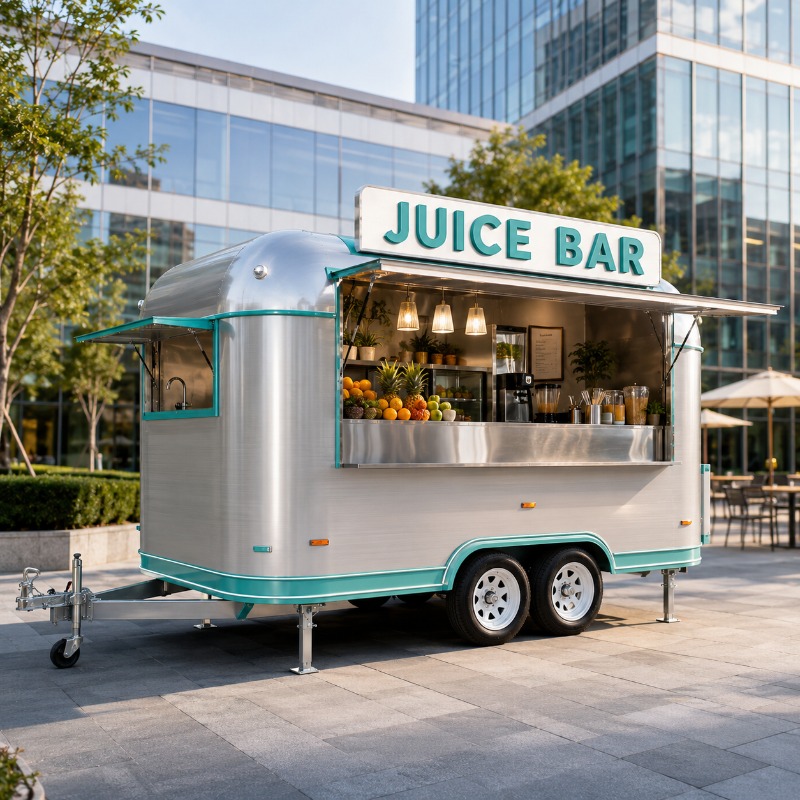 Coffee Van Equipment - Mobiler Food Truck mit Küche für